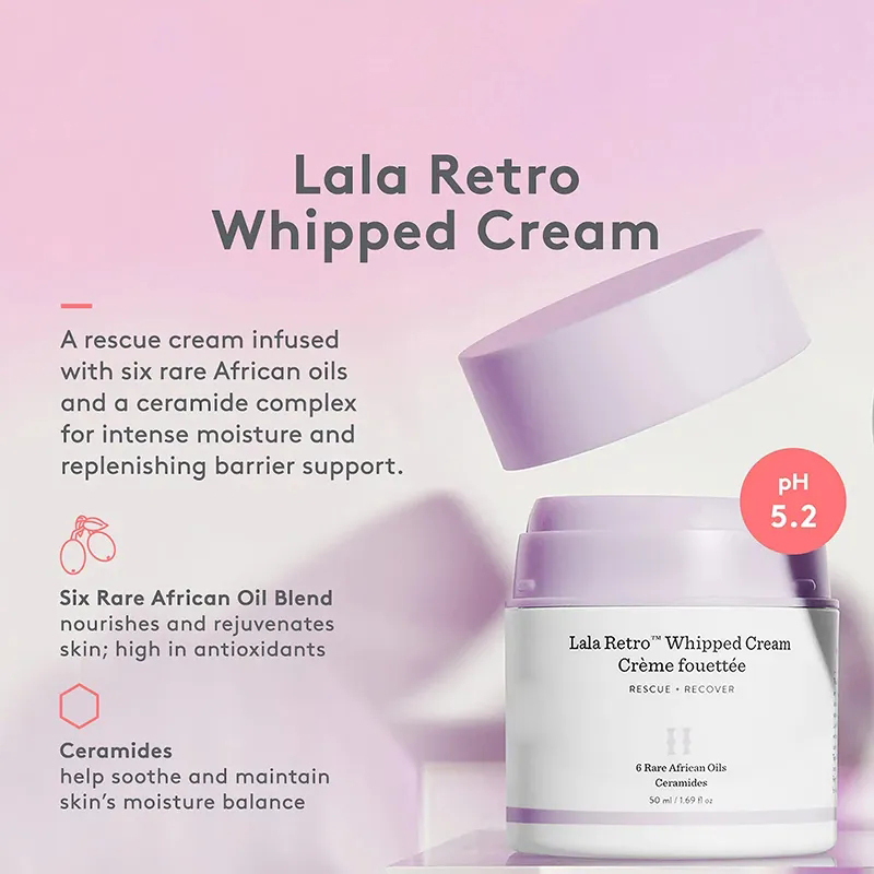 Groothandel Prijs 30 ml Lala Retro slagroom 50 ml Body Face Skincare Olifant Open Cr￨me 50 ml/1.69oz Moisturizer Face Cream