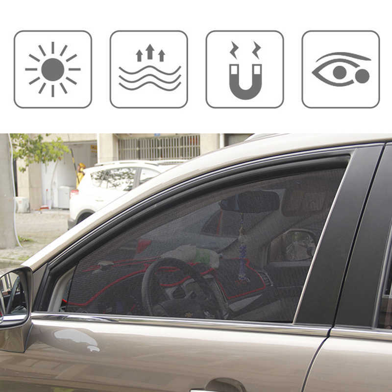 magnetico finestrino laterale auto, parasole, protezione UV, tenda parasole, visiera parasole, estate, protezione, tende auto, accessori auto