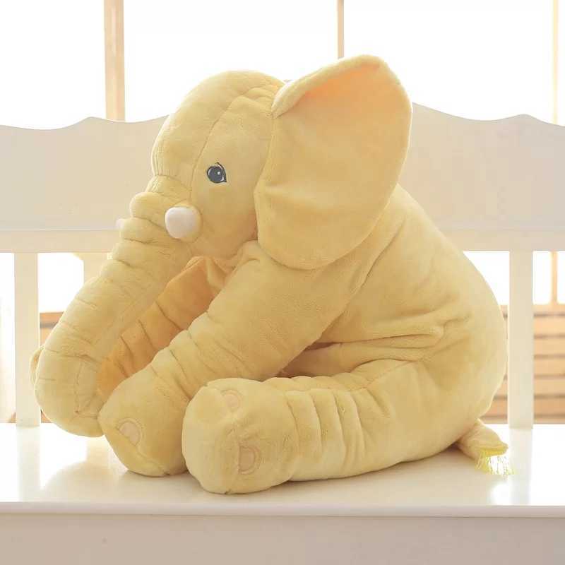Fyllda plyschdjur Big size 60cm Spädbarn mjuk lugna elefant lekkamrat lugna doll baby leksaker
