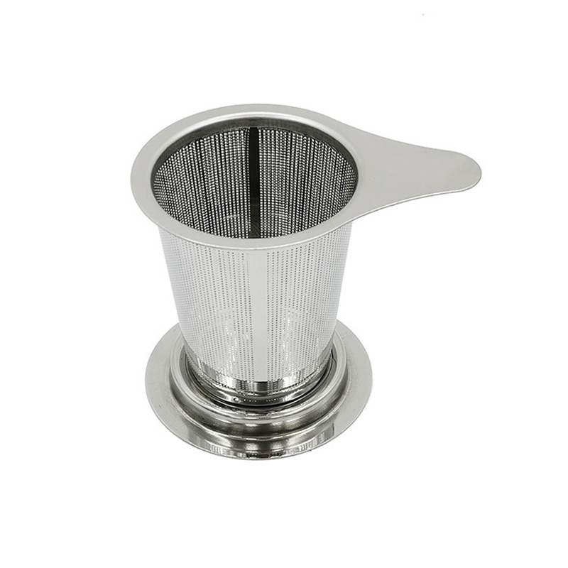 Stainless Steel Tea Infuser Mesh Strainer with Large Capacity For Teapots Mugs Cups to Steep Loose Leaf Tea Coffee LX5420
