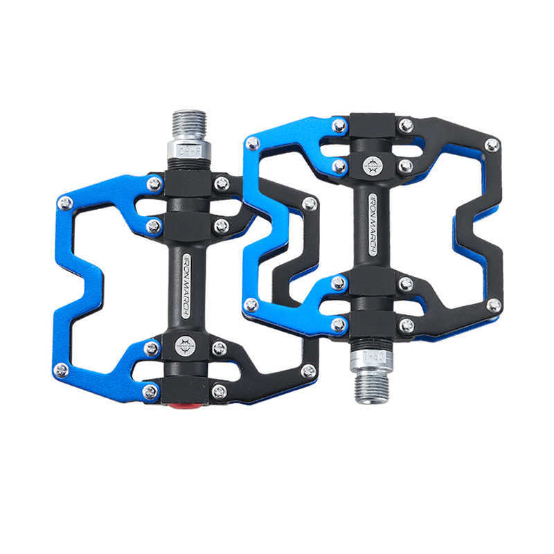 Pedais de bicicleta ferro 3 março rolamentos selados pedais Ultralight alumínio ciclismo de ciclismo não deslizamento MTB Pedais planos BMX Road Bike Bicycle Pedals 0208