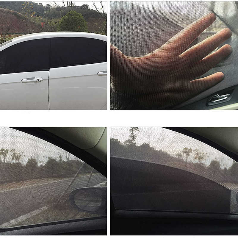 Car Side Window Sun Shade Car Sun Shade Blocking Car Mosquito Net for Baby-Car Side Rear Sun Shade with UV Rays Protection