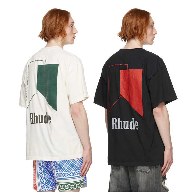 Herr t-shirts groda drift ny mode varummar överdimensionerad lös hiphop streetwear high street track tee tshirt topps män t230209