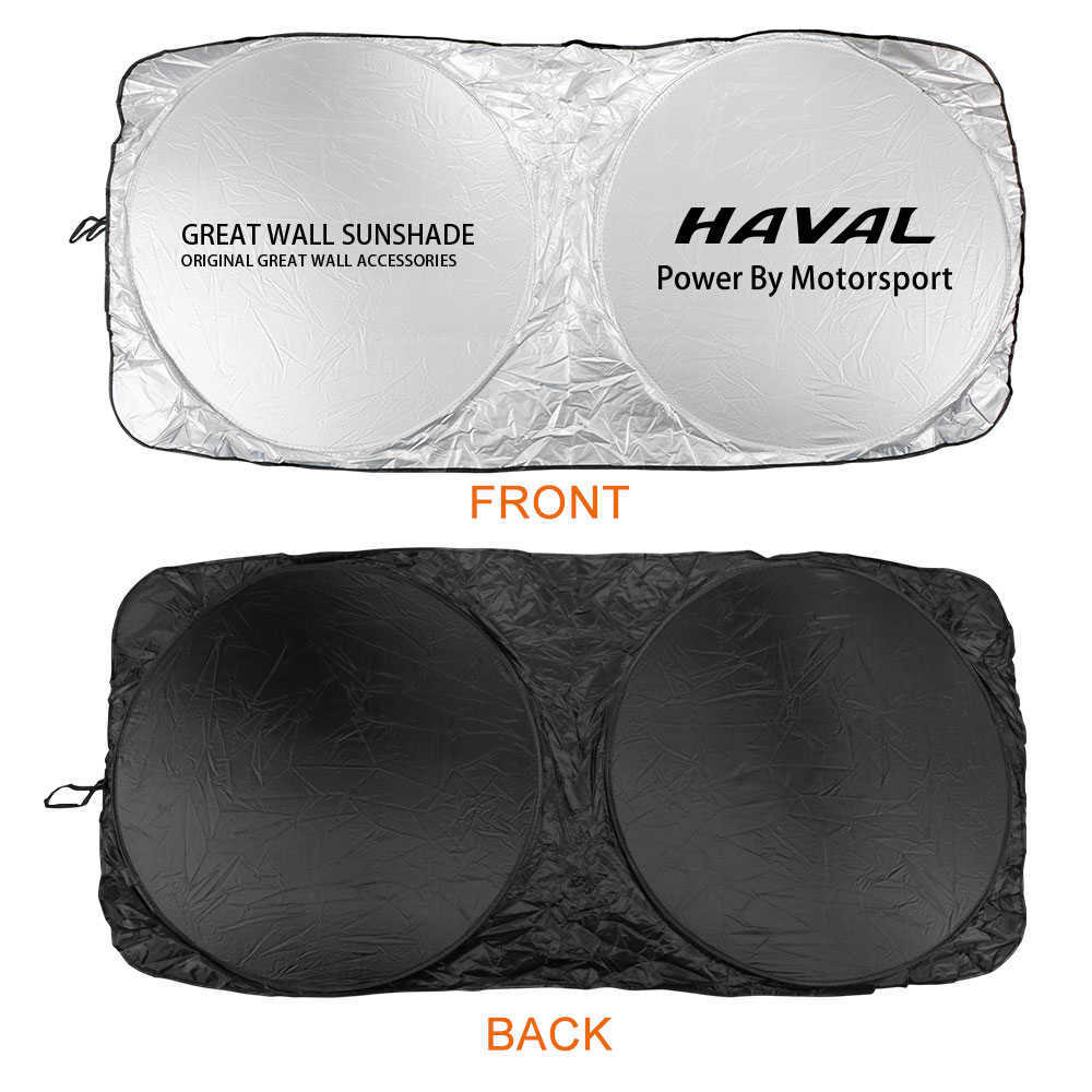 Pare-soleil de pare-brise de fenêtre avant de voiture, couverture de pare-soleil pour Haval H6 H2 H3 H9 M6 F7 F7X Jolion 2021 2022, accessoires automobiles de décoration