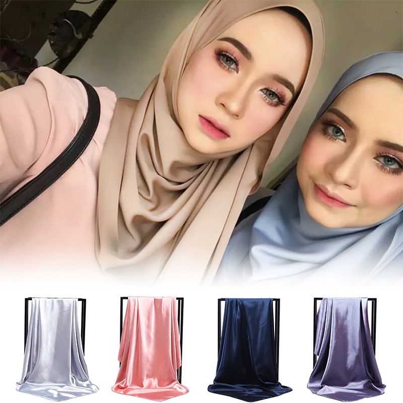 /len￧o de seda para mulheres xales pashmina envolve hijab grossa de luxo design de inverno pancho estobas manta cobertor