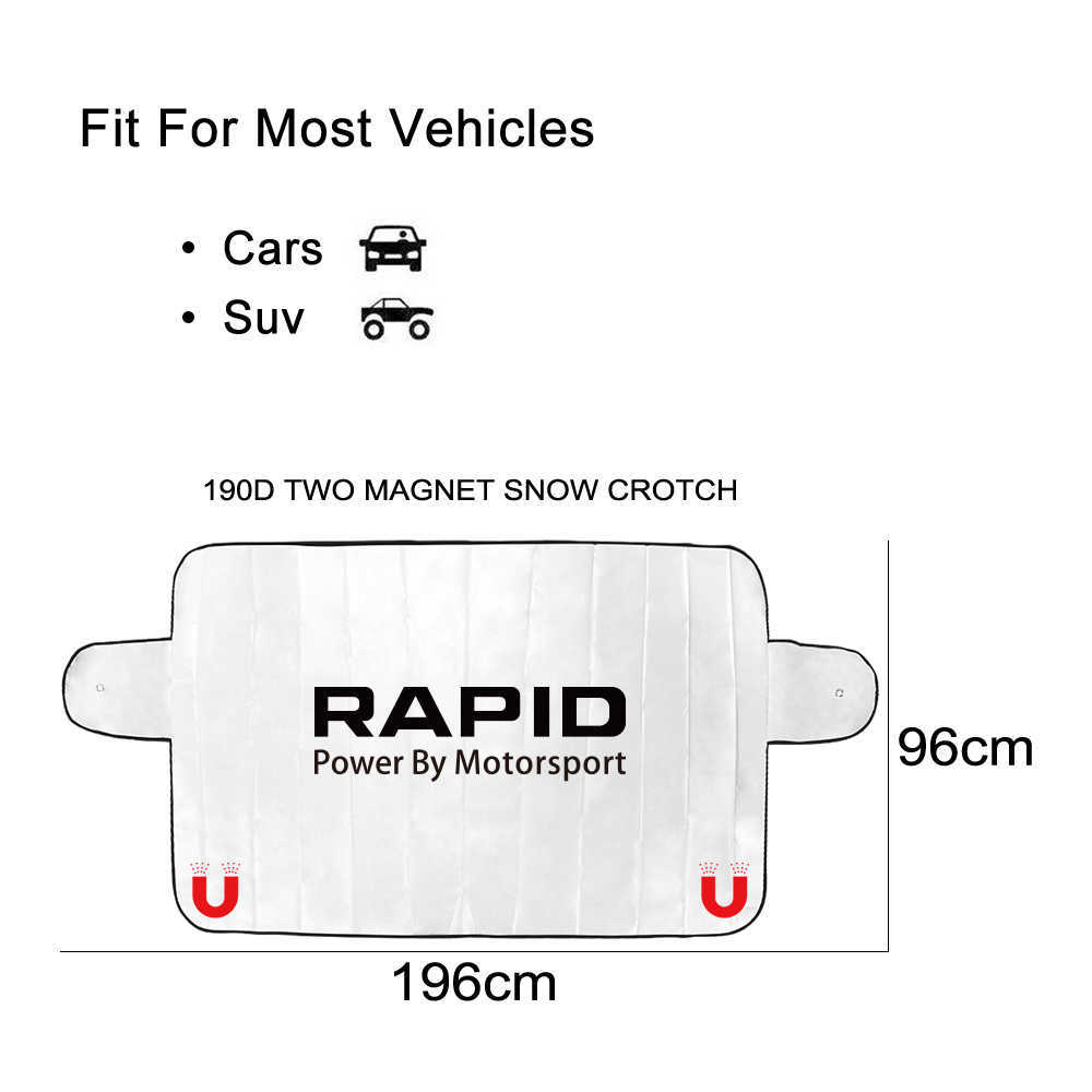 Accessoires de couverture de pare-soleil de pare-brise de voiture pour Skoda Octavia Fabia Rapid superbe Kodiaq Scala Karoq Citigo Kamiq Roomster Enyaq