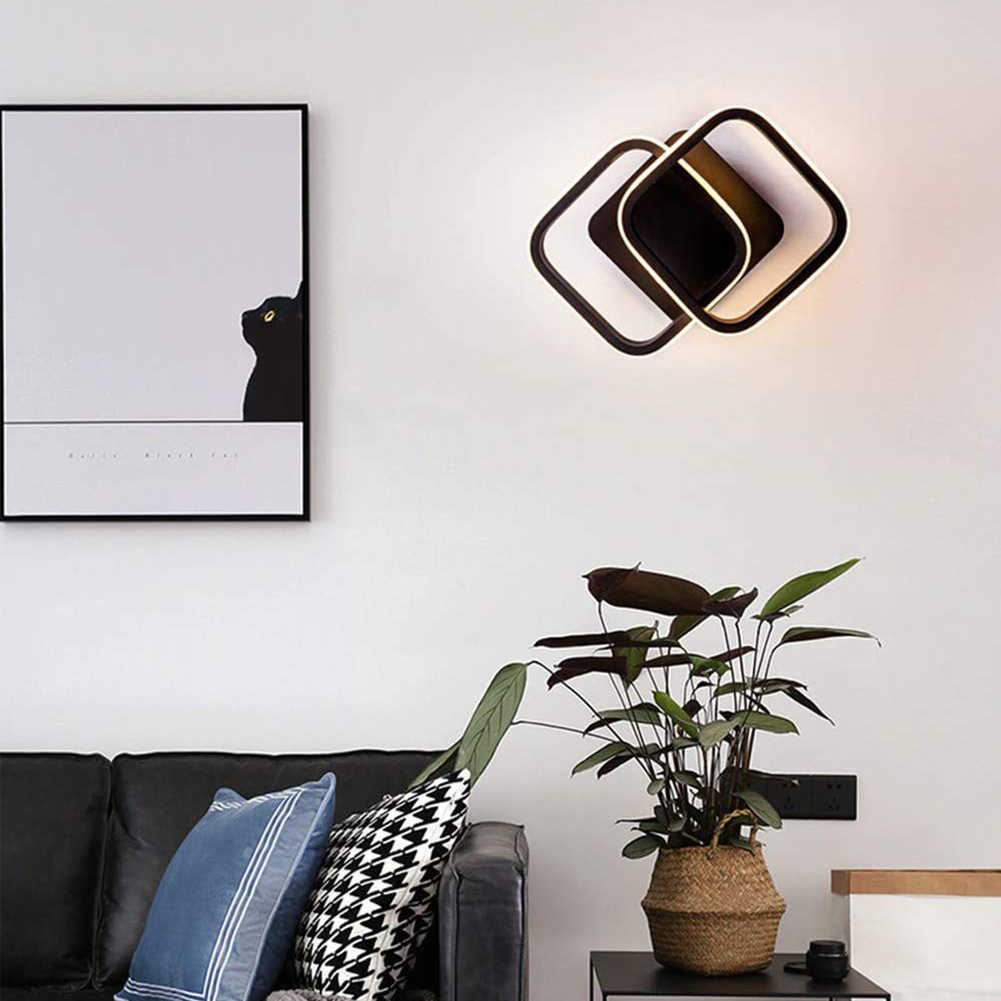 Plafonnier LED au design moderne, éclairage d'intérieur, montage en Surface, luminaire décoratif de plafond, idéal pour une chambre à coucher, un salon, un couloir ou un balcon, 0209