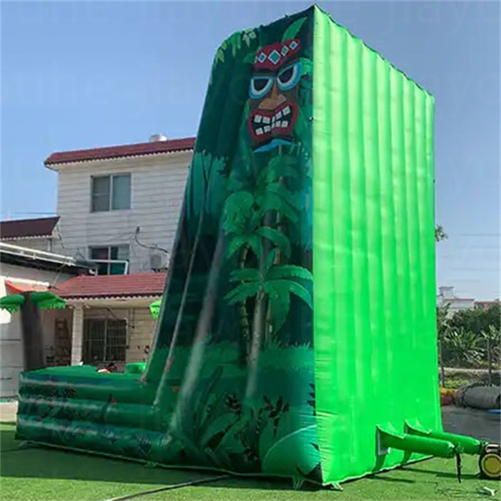 Jogos ao ar livre Adventure Sport Sport Infl￡vel infl￡vel Rock Rock Game Printing PVC Mountain Walbing Wall com soprador de navio a porta