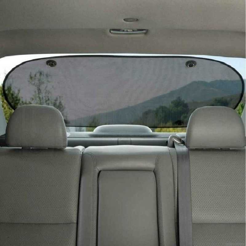 100x50cm universele auto achterzijde raam mesh sunshade gordijn Sun Shield UV Protection Cover Film Zonschaduw Zomer Vermijd warmte