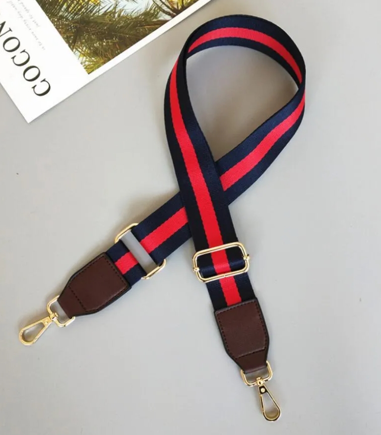 Gör-det-själv väska bälte Delar Tillbehör Axelremmar för väskor Kvinnor Crossbody Väska TygVäska Strap