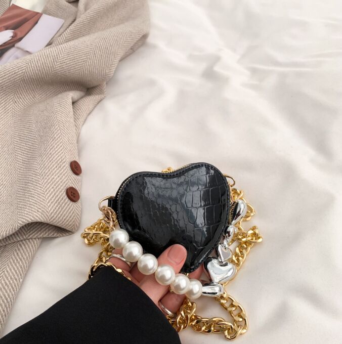 2023 lässige Perlenhandtaschen Minikette Umhängetasche Prinzessin Taschen Mädchen Umhängetasche Fabrikversorgung