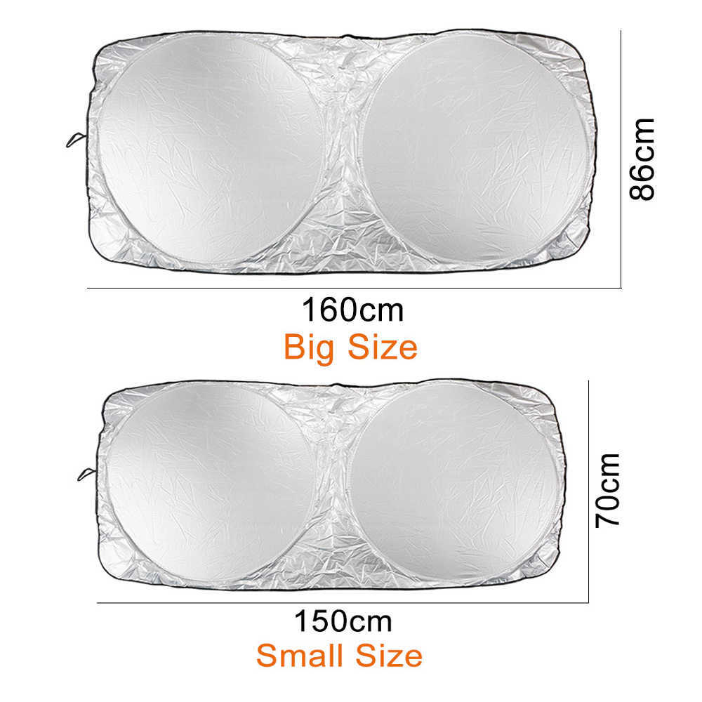 Okładka Sunshade Sunshade samochodowej dla Byd Tang F3 E6 Atto Yuan Plus Song Max F0 G3 i3 EA1 DMI 2DIN 2014 G6 Pro Auto Accessories