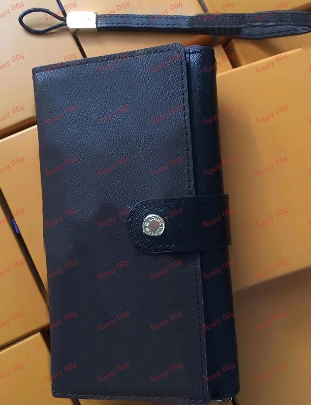 Portefeuille de mode Designer longs portefeuilles en cuir PU porte-monnaie de luxe femmes sac à main à fermeture éclair unique sac à main porte-carte de crédit multi-niveaux portefeuille de cartes portables