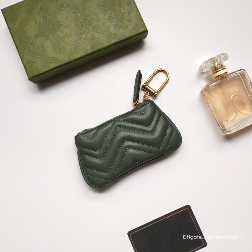 デザイナーウォレット女性キャッシュホルダーキーコイン財布バッグ本物のレザーオリジナルボックス女性女性ファッション251i