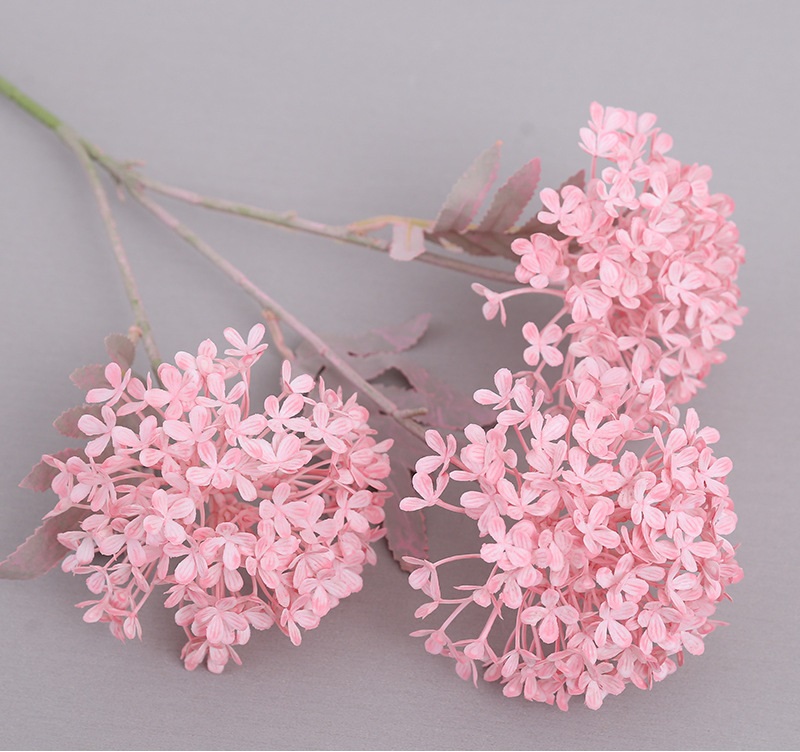 Wedding decorative flowers Pink Eucalyptus Leaves artificial flowers Table Centerpiece Decor