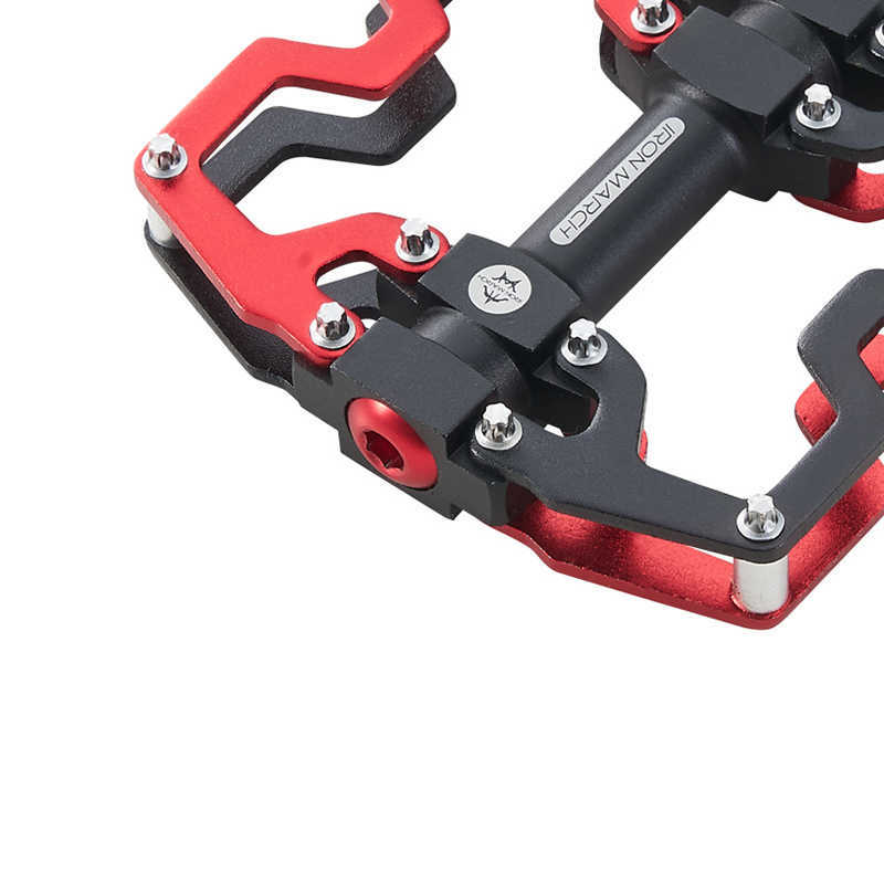 Pedais de bicicleta ferro 3 março rolamentos selados pedais Ultralight alumínio ciclismo de ciclismo não deslizamento MTB Pedais planos BMX Road Bike Bicycle Pedals 0208