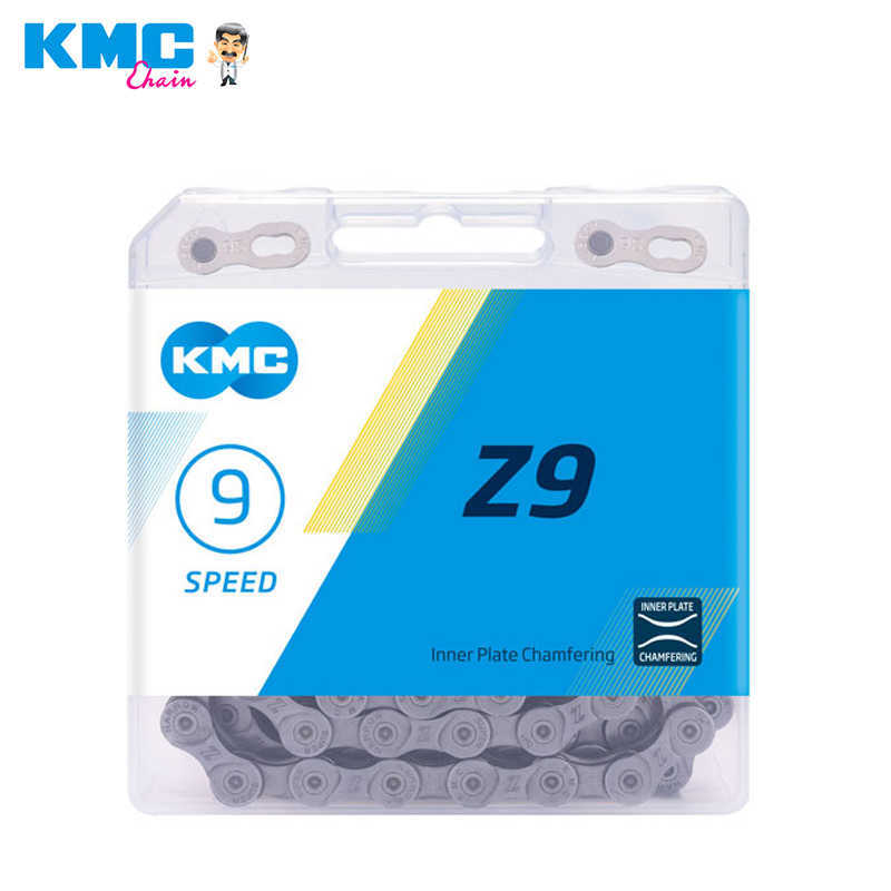 KMC 9 Speed ​​x9 Z9 MTB rower S łańcuch górski przycisk Magic Magic Button dla Shimano Rower Part 0210