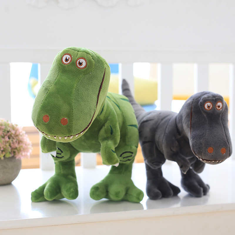 40-100cm nieuwe dinosaurus cartoon tyrannosaurus schattige knuffel pluche dieren poppen voor kinderen kinderen jongens meisjes speelgoed verjaardagscadeau