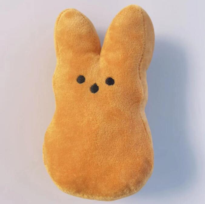Lapin en peluche de 15cm, jouet pour bébé, poupée de lapin heureux de pâques
