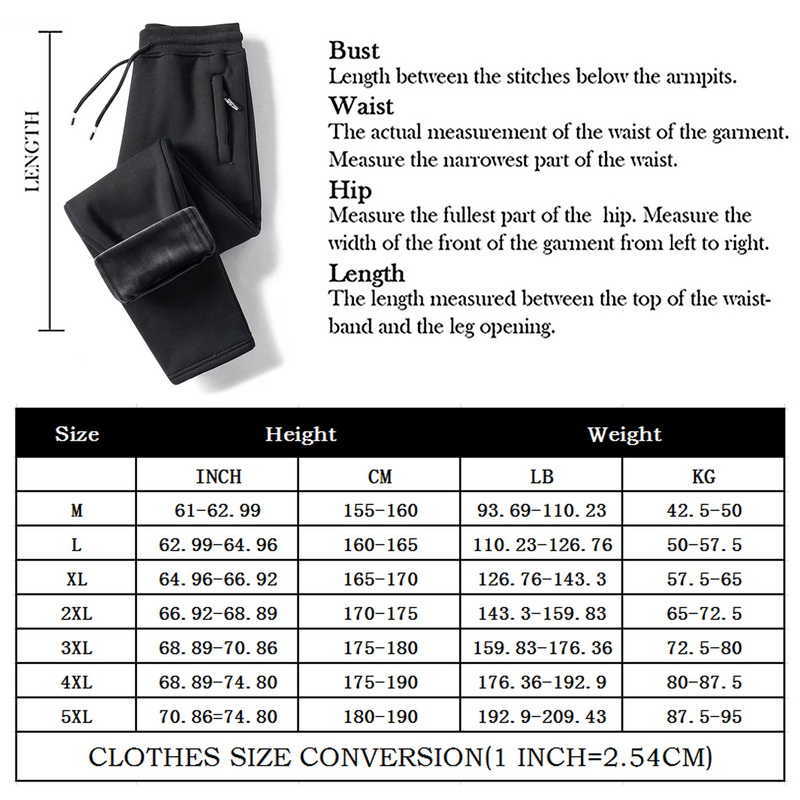 Pantalons pour hommes hiver chaud polaire coton mode étanche pantalons de survêtement décontractés marque lâche épaissir Joggers pantalon grande taille Y2302