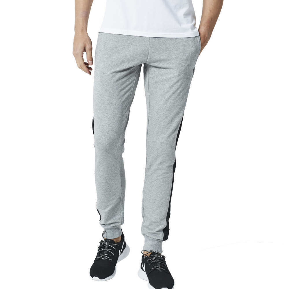 Herrbyxor herr casual sportmärke springa slitage bomullsbyxor män joggar harem träning slim fit tröjor za404 y2302