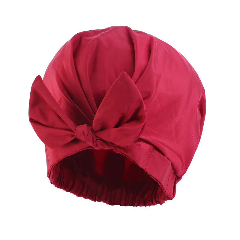 Accessori capelli Cappello da bagno Amazon Cappello rotondo impermeabile regolabile Cappello di bellezza