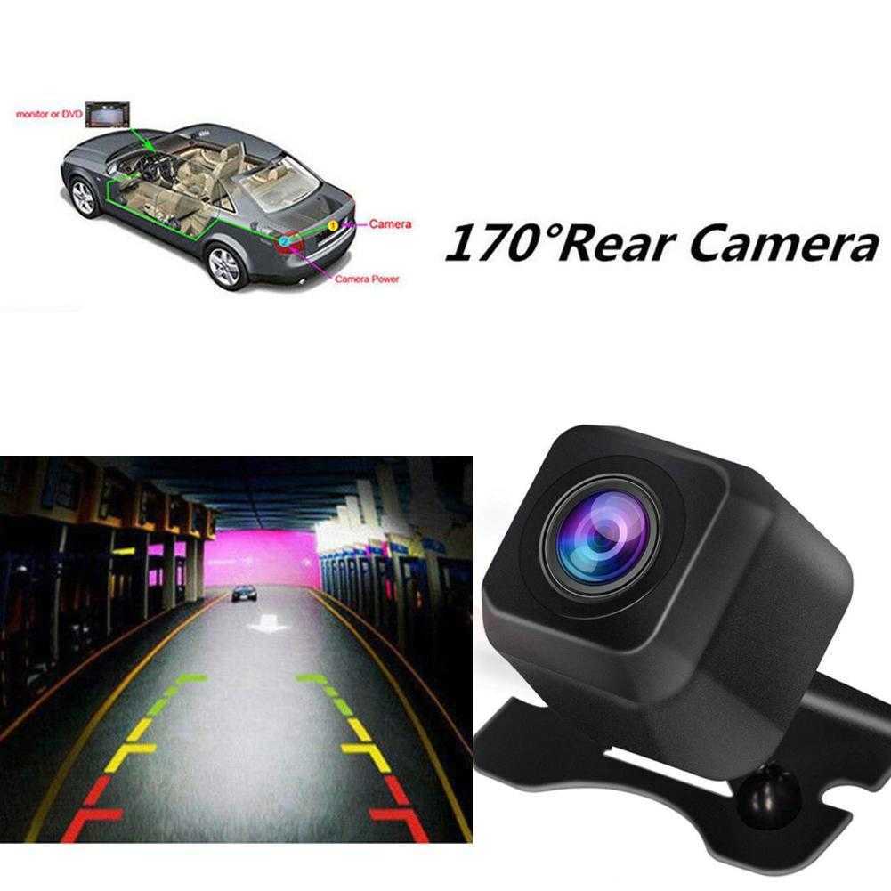 New Car Rear View Camera Universal HD Night Vision Backup Parking Reverse Camera Waterproof IP68 170 Wide Angle HD Color Image