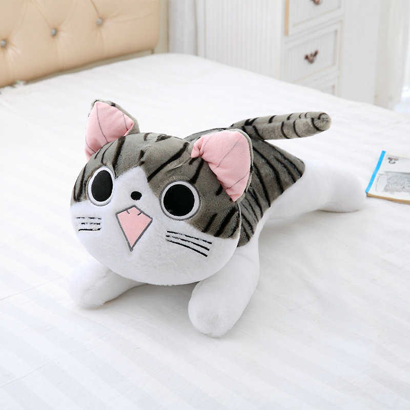 20cm 5 Styles doux Animal fromage chat en peluche jouets poupée oreiller pour enfants fille cadeaux