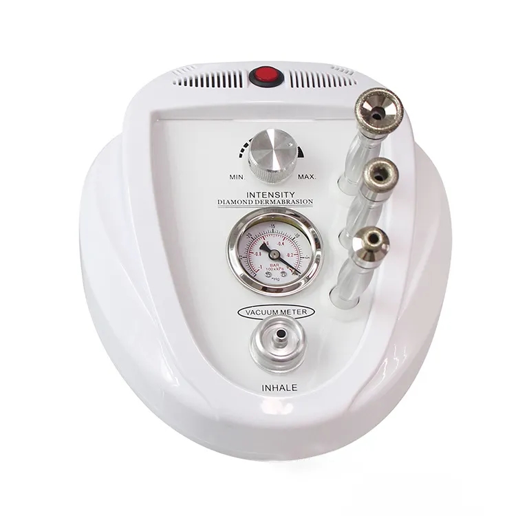 Portable 3 In 1 Diamond Tip Microdermabrasion Machine Multifunctional Ultrasonic Skin Scrubber