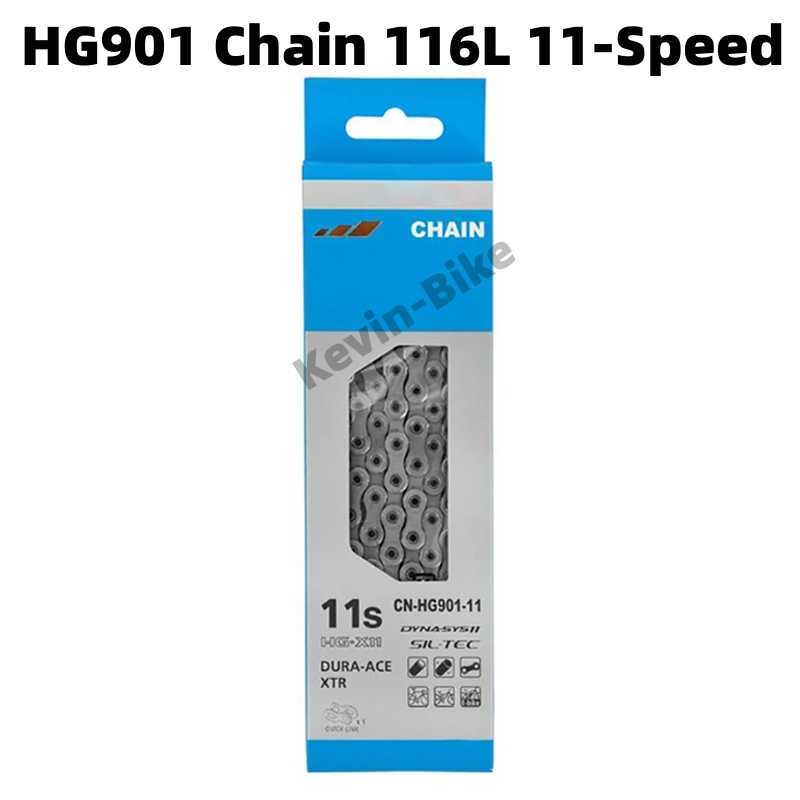 s deore xt xtr cn-hg601 hg701 hg901 road oca mtb biciclo de 11 velocidades 116l Chain de bicicleta para shimano 5800 6800 m7000 m8000 r8000 0210