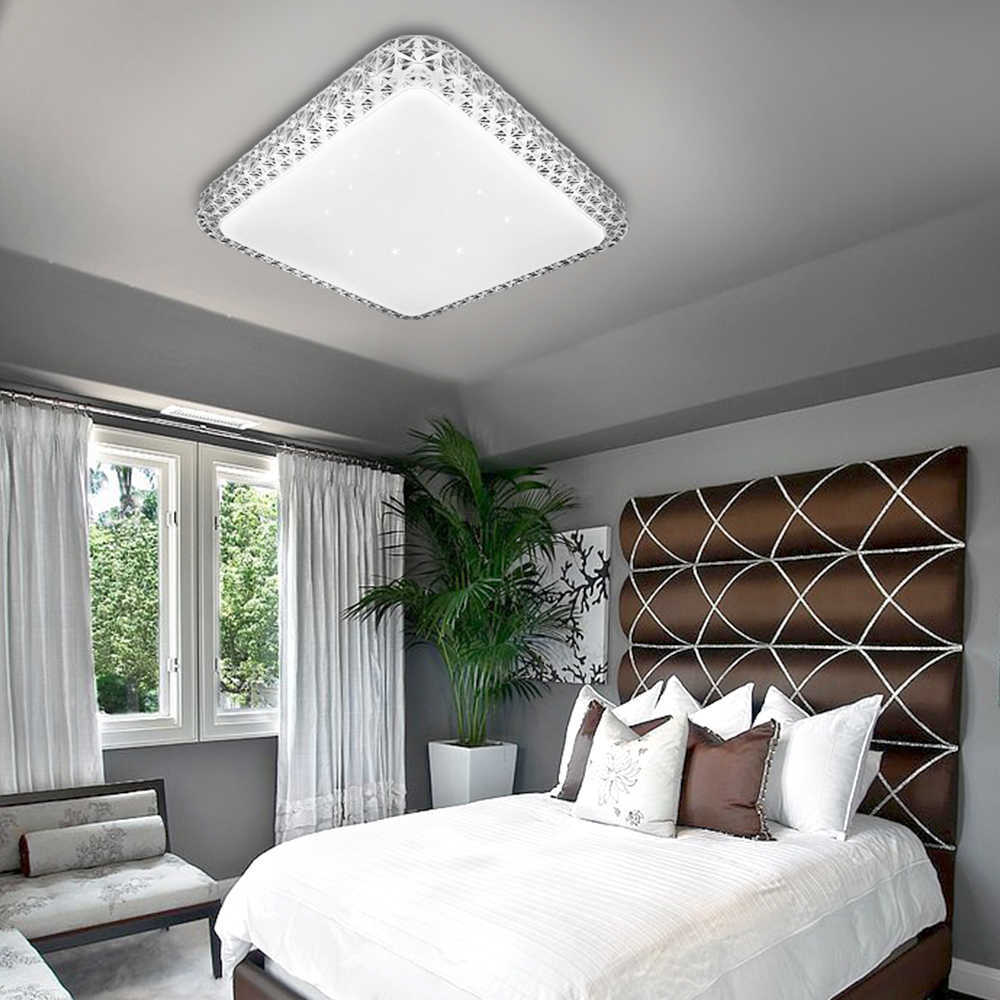 Lumières LED plafonnier lustre Ceil lampe AC 220V pour chambre décor à la maison balcon 0209