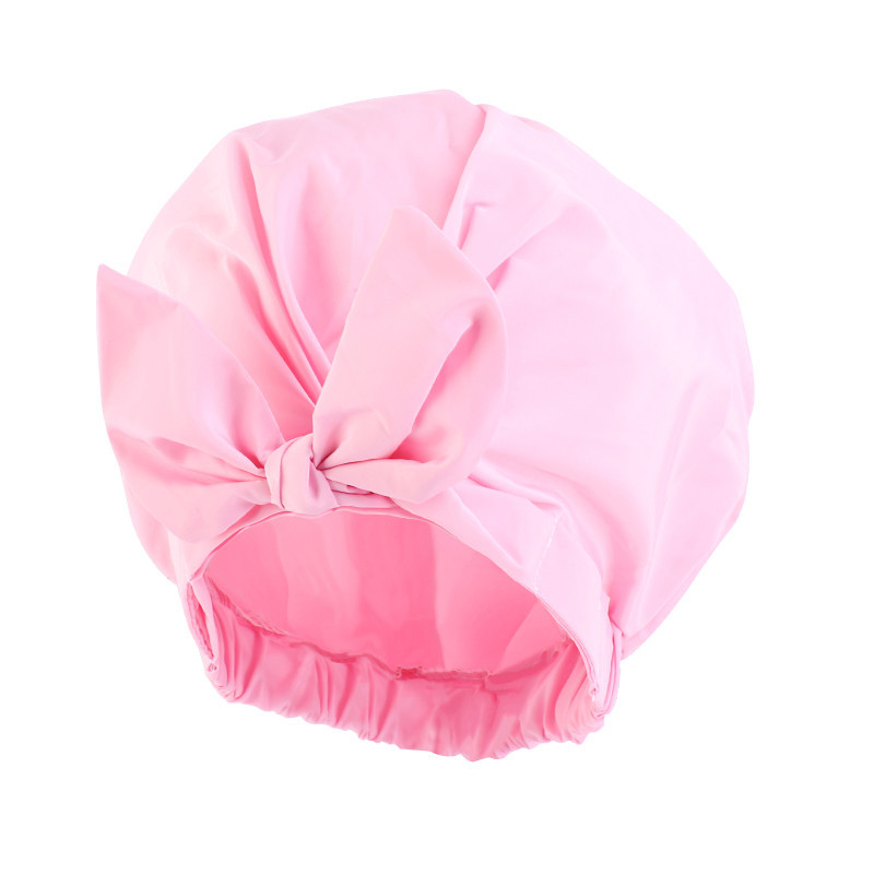 Accessori capelli Cappello da bagno Amazon Cappello rotondo impermeabile regolabile Cappello di bellezza