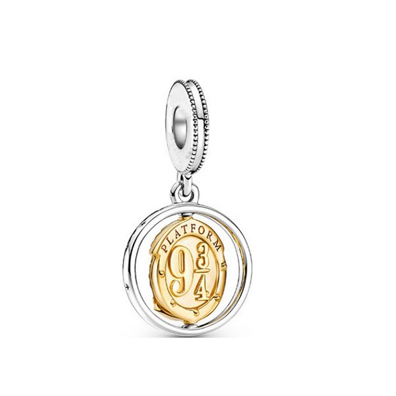 Fit Pandora Charm Bracciale Albero genealogico europeo Smalto Ciondola Ciondolo Rana Sirena Gufo Cristallo Charms Perline Catena serpente fai da te le donne Braccialetto Collana Gioielli