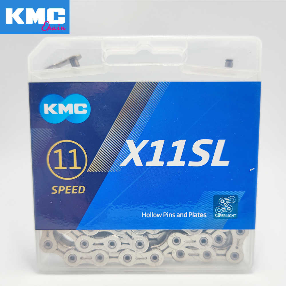 s KMC X11SL 11 MTB Straße 118L Links 11s Speed Mountainbike Gold Silber Fahrradkette 0210