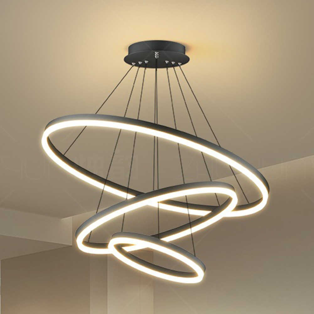 Nordisk ljuskrona lyxiga taklampor Moderna hängande lampor för levande matsal sovrum bardekor hembelysning 0209