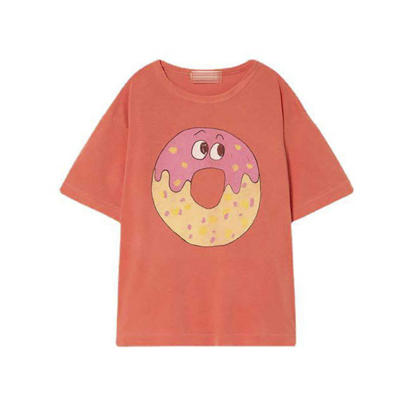 T-shirts EnkeliBB 2023 SS Kinder Marke T Shirt Cartoon-muster Kinder Jungen und Mädchen Casual T-shirt Kurzarm Baumwolle hergestellt tops T230209