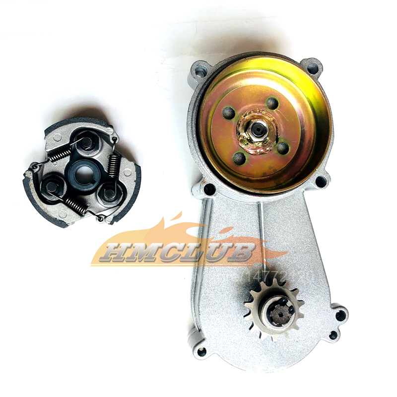 14 TOUND T8F CLUCT DRUM GEAR BOX و 14 T PRINION PROCKET For 47cc 49cc Mini Dirt Bike Quad ATV McL04