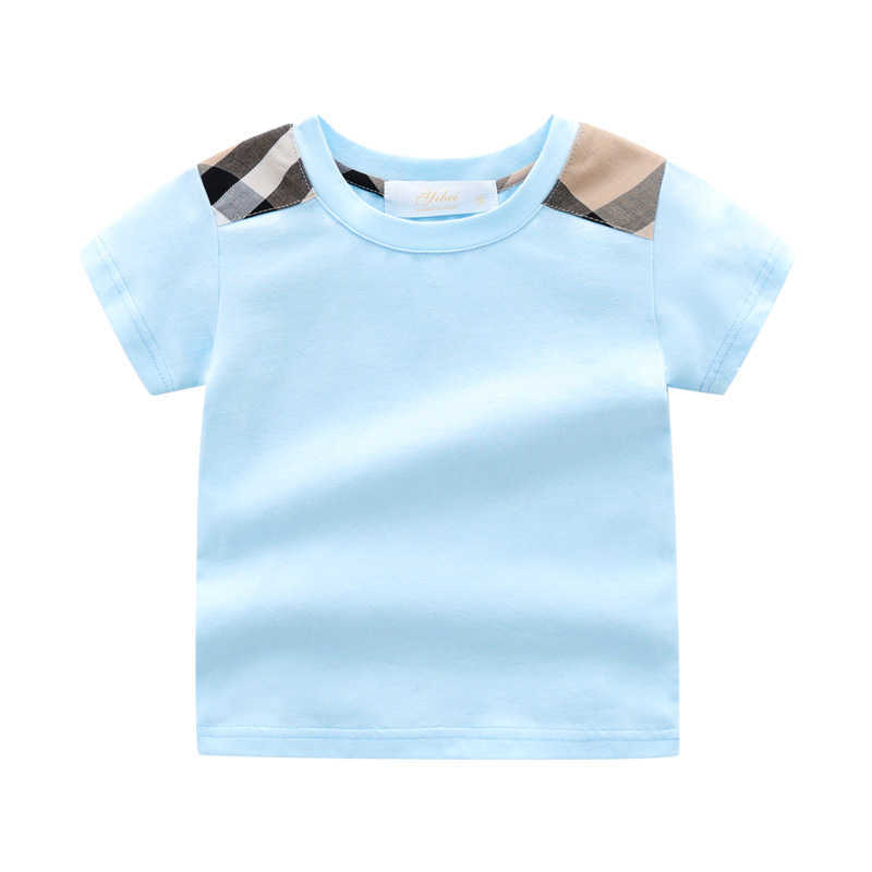 T-shirts Boys Girls Short Sleeves T-shirt Cute Children Clothes Baby Cotton Tee Tops Summer Clothing Short Tees Toddler Stripe T-shirt T230209