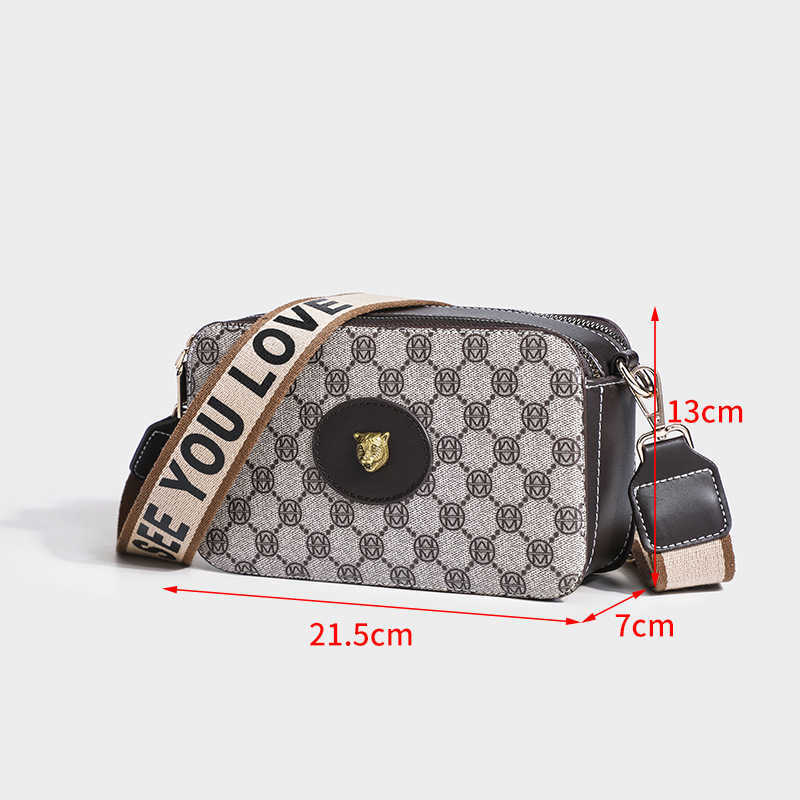 2023 Сумки Outlet Online Sale New Camera Wide Webming Mesenger Pure и сумочка для Crobody Women Bag