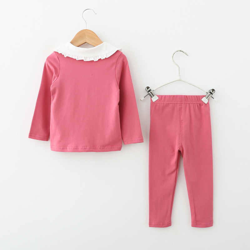 Conjuntos de pijamas para bebés, conjunto de ropa de primavera y verano, conjunto de ropa de algodón para niños, chándal deportivo, ropa para niñas, ropa de dormir