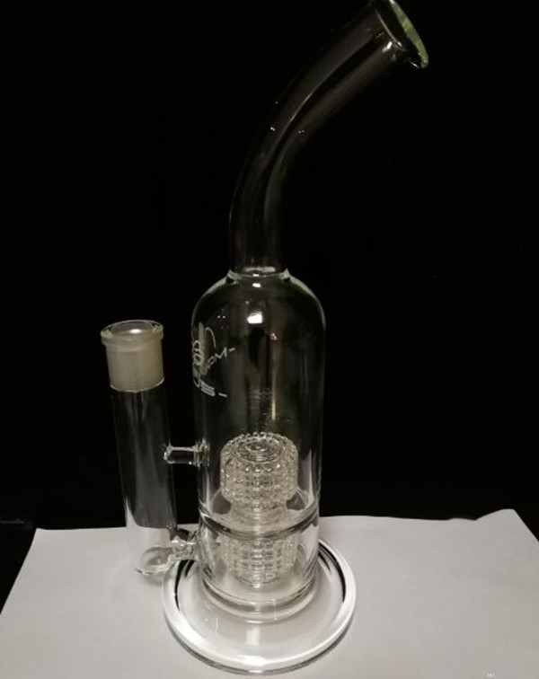 Mobius Glass Bong Hookahs Matrix Sidecar 18mm Joint Glass Water Bongs Dab Rigs Smoke Pipe Heady Oil Rigs