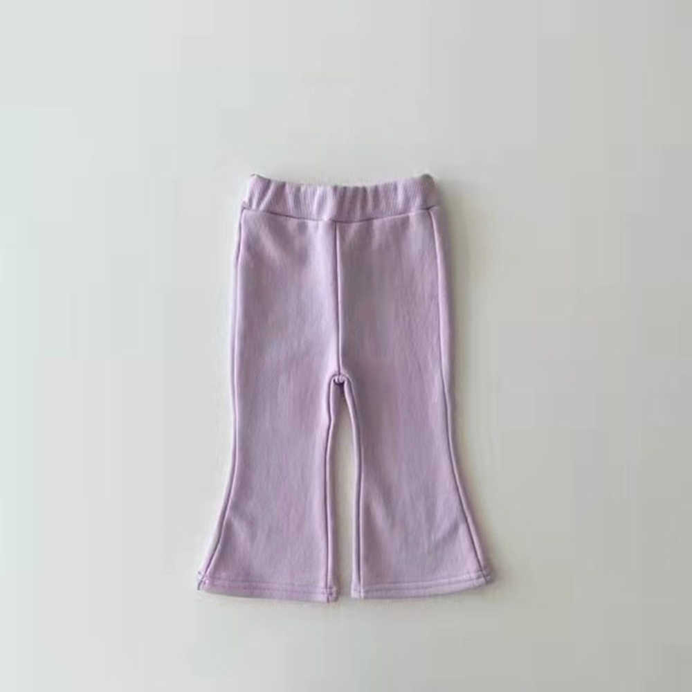 Clothing Bear Leader Korean Baby Girls Boy Sets Long Sleeves Round Collar Candy Color Sweatshirt Boot Cut Pants Fall Newborn Clothes