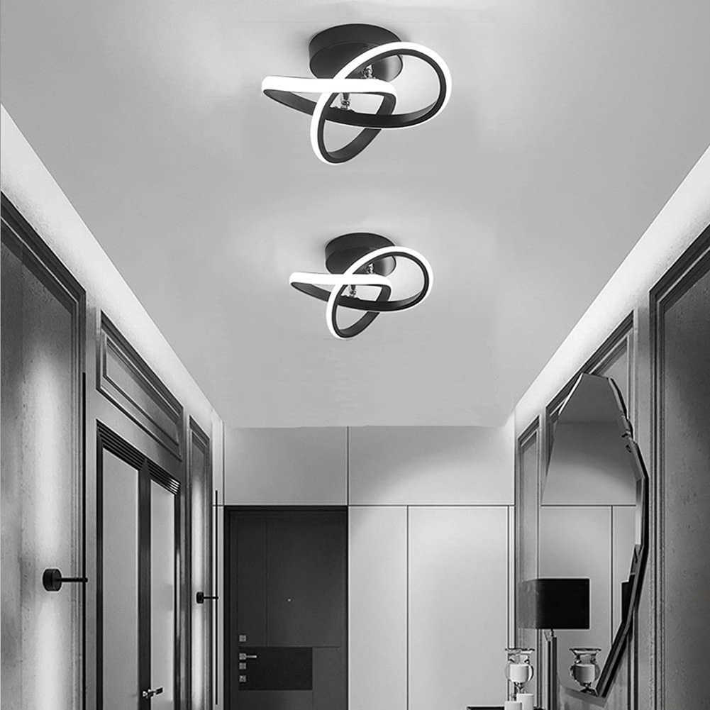 Lights Modern LED Aisle Light 2rings Corridor Ceiling Lamp Led Surface Mounted for Bedroom Living Room Balcony Stair Lighting 0209
