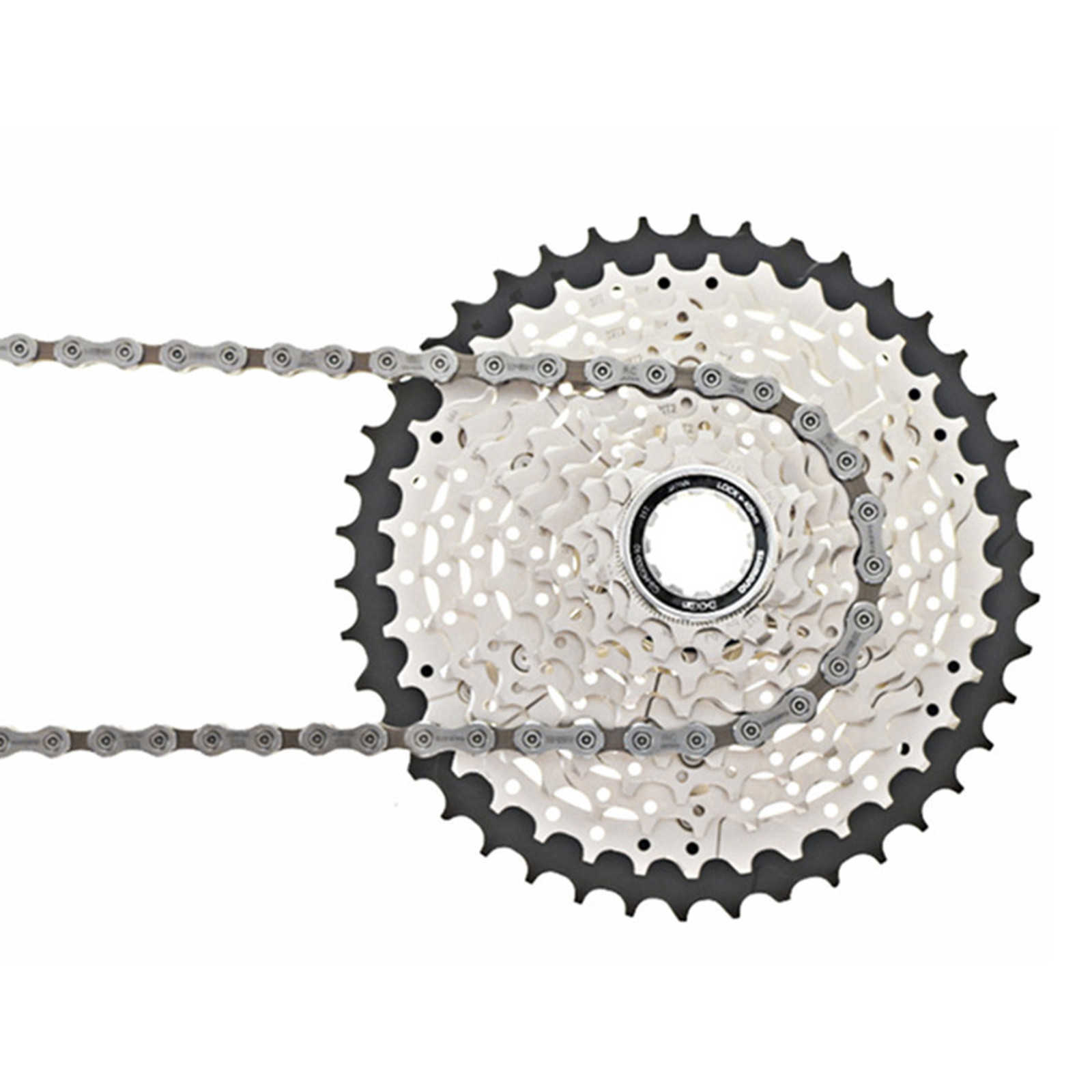 S 116 Ссылки 11 Speed ​​HG901 Road Mountain E-Bike Cassette Chain с отсутствующими велосипедными аксессуарами 0210