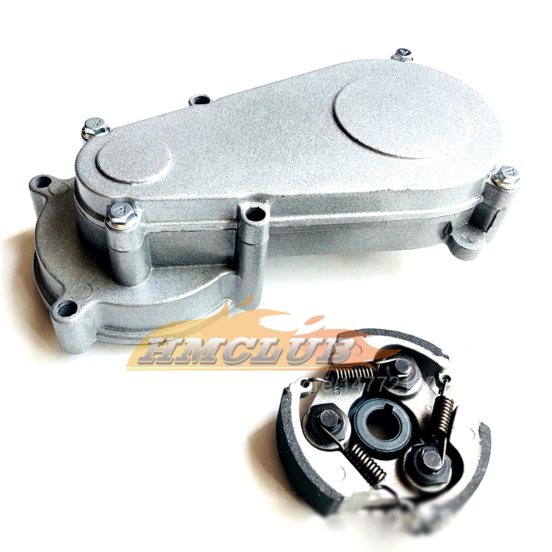 14 TOUND T8F CLUCT DRUM GEAR BOX و 14 T PRINION PROCKET For 47cc 49cc Mini Dirt Bike Quad ATV McL04