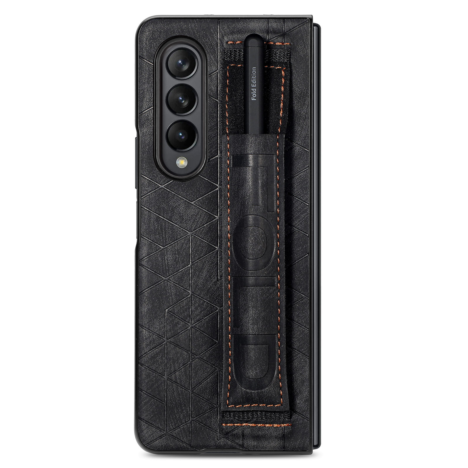 علبة الهاتف الخليوي الجديدة إلى Samsung Z Fold4 ، فتحة قلم حزمة معصم كاملة ، Samsung Z Fold3 Pen Insert Sleeve