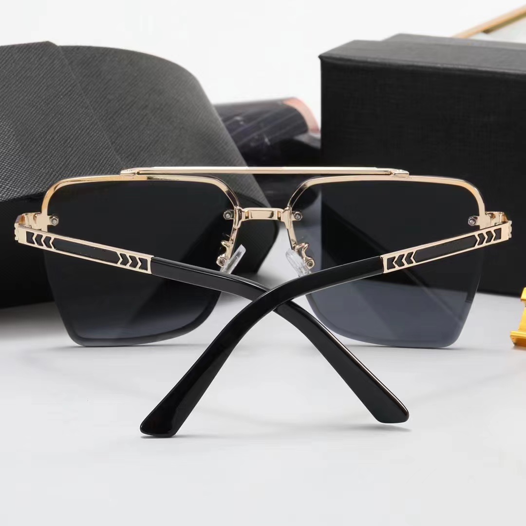 Mens designer sunglasses sunglasses luxury mens sunglasses sunglass Pra optional large frame mens outdoor driving sun glasses square sunglasses for men