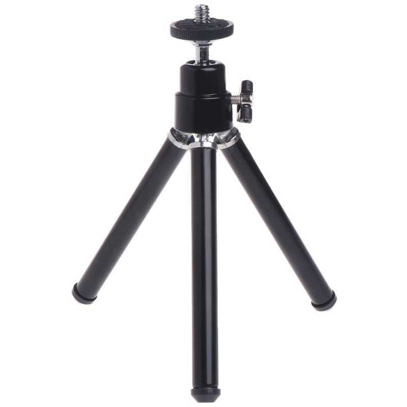 Mini Professional TripoD Multifunktionell aluminium 1/4 Adapter f￶r laserniv￥ Telesm￤tare Teleskopkamera