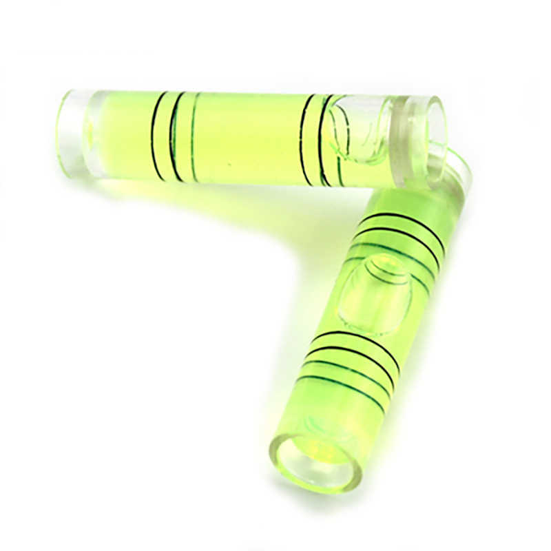 Mini Circular Spirit Level Bubble Set Precision Scope Square Green Round Bullseye Meetkit