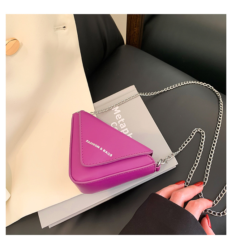 Fashion Mini girls Princess handbags letter triangle style casual children change purse one shoulder cute kids tide crossbody bags F1545